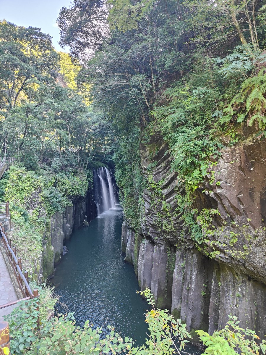 sinburu0712's tweet photo. 穂波関係ないけど高千穂峡
 #熊本  #高千穂峡 https://t.co/GOgii1tt4C