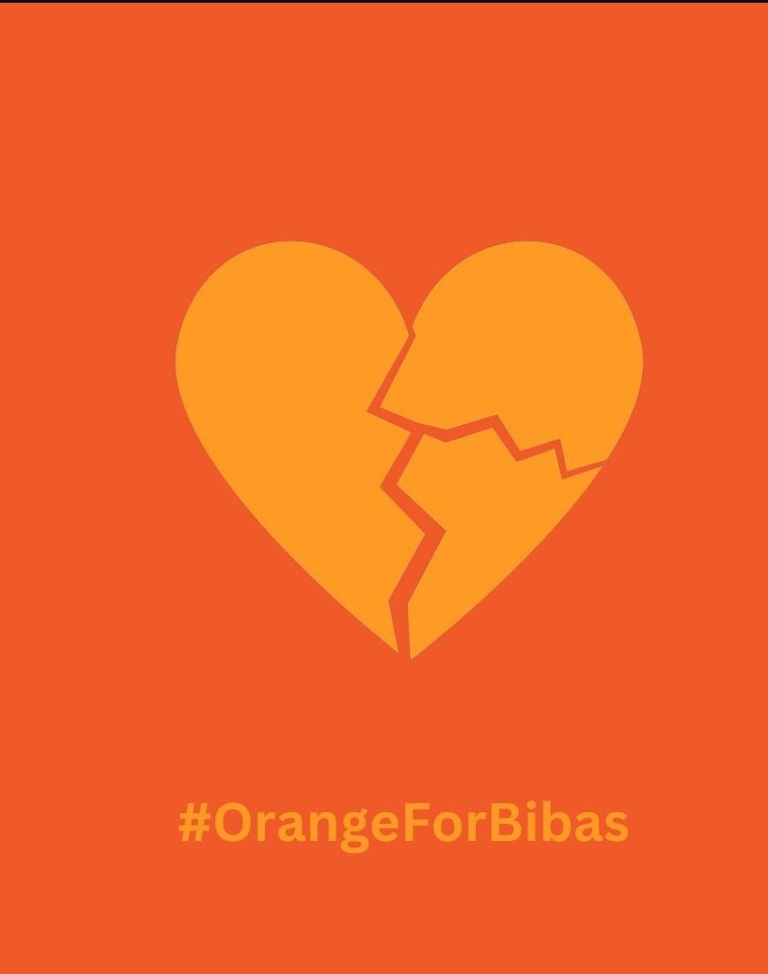 YisraelOfficial's tweet photo. 🧡🧡🧡

To honour the Bibas family, post or reply with anything orange.

May their memory forever be a blessing 🙌 

🧡🧡🧡 https://t.co/HZvC8qxs1Z