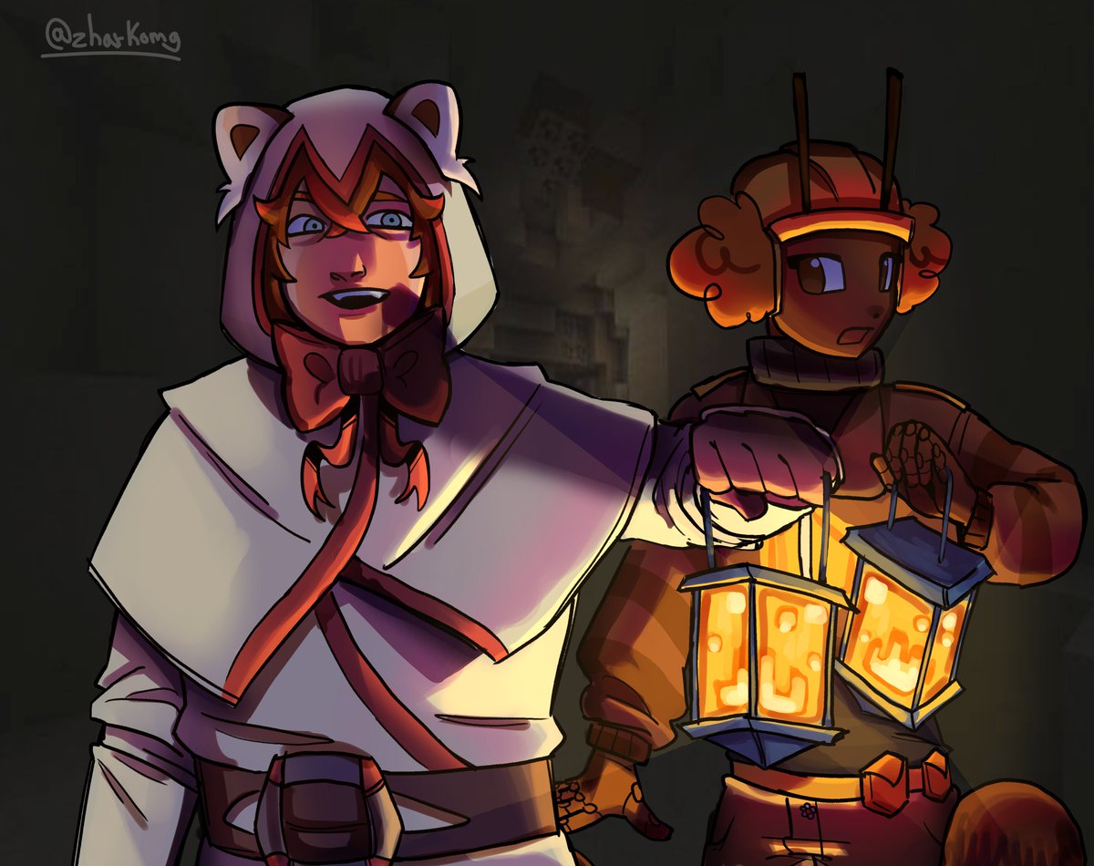 Zharkomg's tweet photo. q les parece pandahive duo...?👀 3 versiones pq no confio en mi compu
⊂꒰ ´︶` ꒱⊃ 
.
#qsmp2fanart #Ewronfanart #colmenaqsmp #qsmp #qsm2 #qEwron https://t.co/5mEoufWc7C