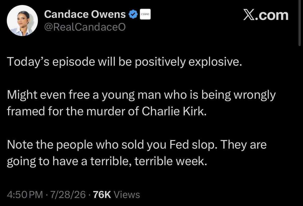 Shawn_Farash's tweet photo. Her goal has always been to get Tyler Robinson to walk

Because her goal was always to let the Left off the hook for Charlie Kirk's assassination.

It's why she blocked me after I called her out for this very thing last year.

This woman is working on behalf of the radical left.

No more proof is needed.