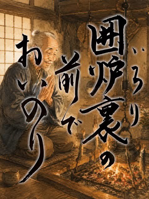 50音順ダジャレ【い】 おはようございます 🔆 「囲炉裏」 囲炉裏料理の