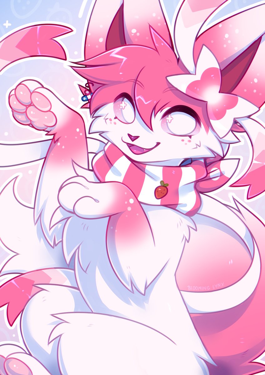 BloomingLynx's tweet photo. #sylveon
Art for @LyraSync 🌸 https://t.co/dbLewVY2Dz