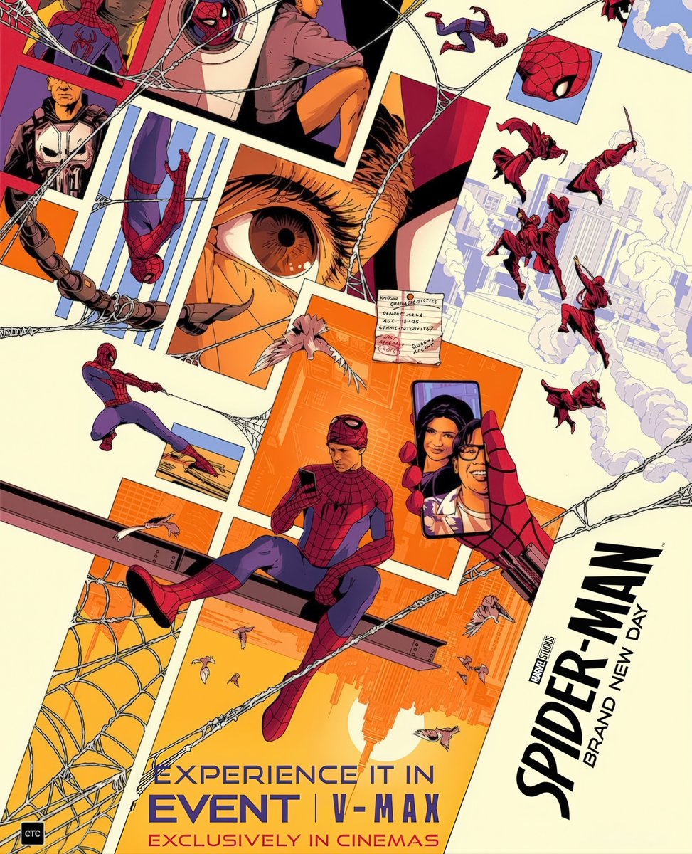 theKomixBro's tweet photo. Spider-Man: Brand New Day
4K TEXTLESS POSTER!
 
🎨 Key Art by César Moreno 
📏 4K | 3320 x 4096
🔥 Textless By Me |  #Spiderman