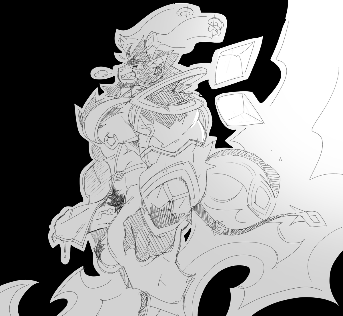 CheschireBacon's tweet photo. Baphomet's wizardry is unmatched https://t.co/O5WDdw5ngM