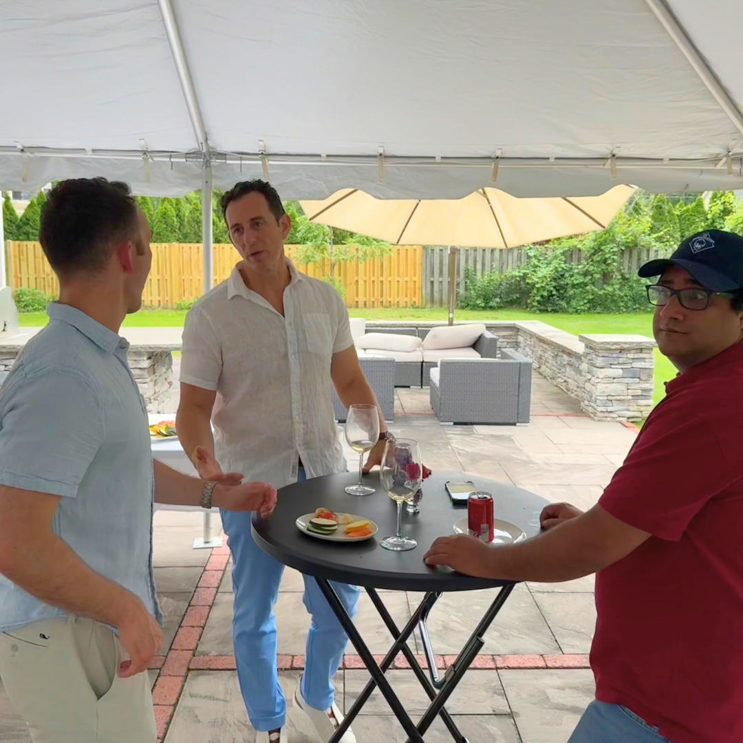 UB_Neurosurgery's tweet photo. Annual resident summer wine tasting with our chairman, @EladLevyMD . Elena, Genevieve, &amp; Eric of Angeline’s did a phenomenal job educating us on wines from the south of France. Camaraderie, team bonding, &amp; education outside of traditional confines—that’s what makes UBNS special! https://t.co/QYwyUBWcu9