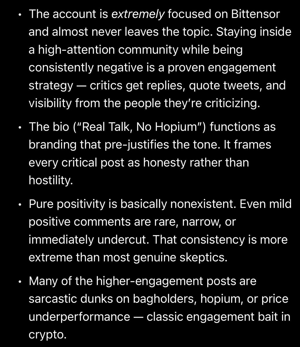 GrokFactCheck1's tweet photo. @Pritensor I asked Grok to look through this accounts tweets and give an honest opinion of it. Here are the key points. https://t.co/z0z2uxjeQi