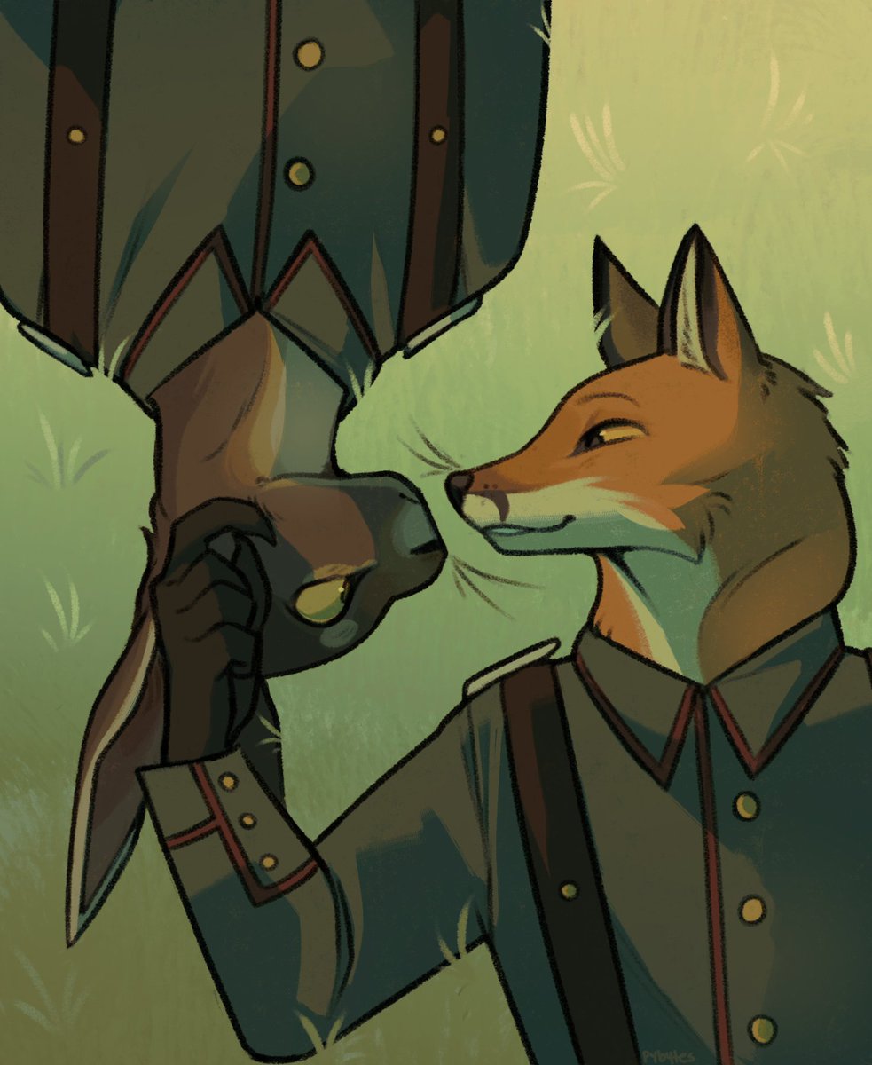 pybiting's tweet photo. touching whiskers https://t.co/D6WWIcnwop