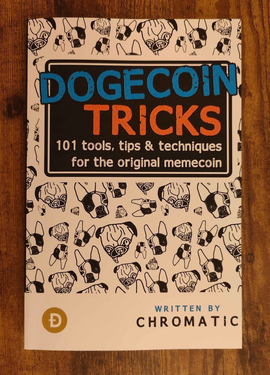 PepecoinNetwork's tweet photo. Did you know Pepecoin is mentioned on the back of a book? It's true!!

Dogecoin Tricks is a fun and engaging book that teaches you about all the cool things you can do with UTXO coins like Bitcoin, Litecoin, Dogecoin, and Pepecoin!

You can pick up a copy of the book on Amazon! https://t.co/mj5g9rChN6