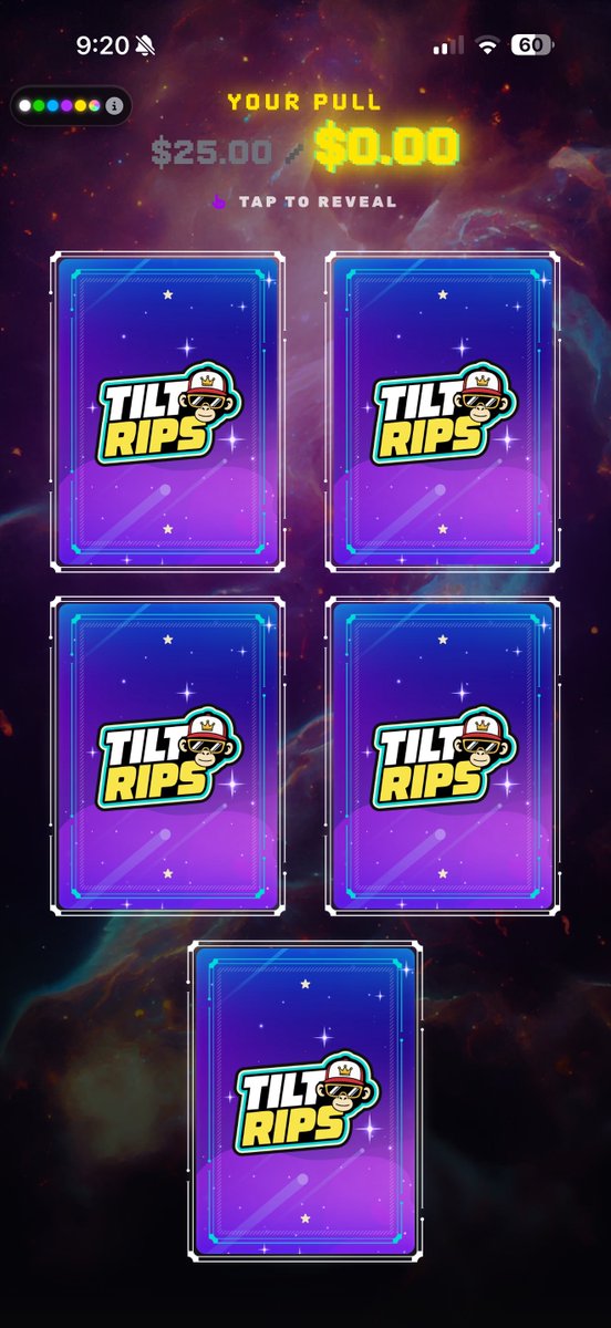 CharmanderChief's tweet photo. Was bored so I tried @TiltRips

$25 pack + $10 pack 🔥

Pretty fun way to degen some packs without finding sealed product

If you wanna try it, use my code: MGVPB8YP
(or don’t, idc)

Best part? You don’t have to use Crypto 😉 https://t.co/iEiJv1Xvl4