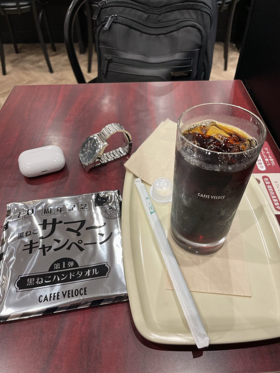 oota1981's tweet photo. 【朝活今週3日目】スタート☕️

なんとかヴェローチェ到着！
昨日は同僚と飲みでしたが、今日もいつも通り宅建の勉強です。

本日は東京ビッグサイトで賃貸住宅フェア初日🏠

「続けること」が一番の才能。
コツコツ積み重ねて合格を掴みにいきます！

#朝活 #宅建 #資格勉強 #ヴェローチェ #継続は力なり#筋トレ#賃貸住宅フェア#東京ビッグサイト