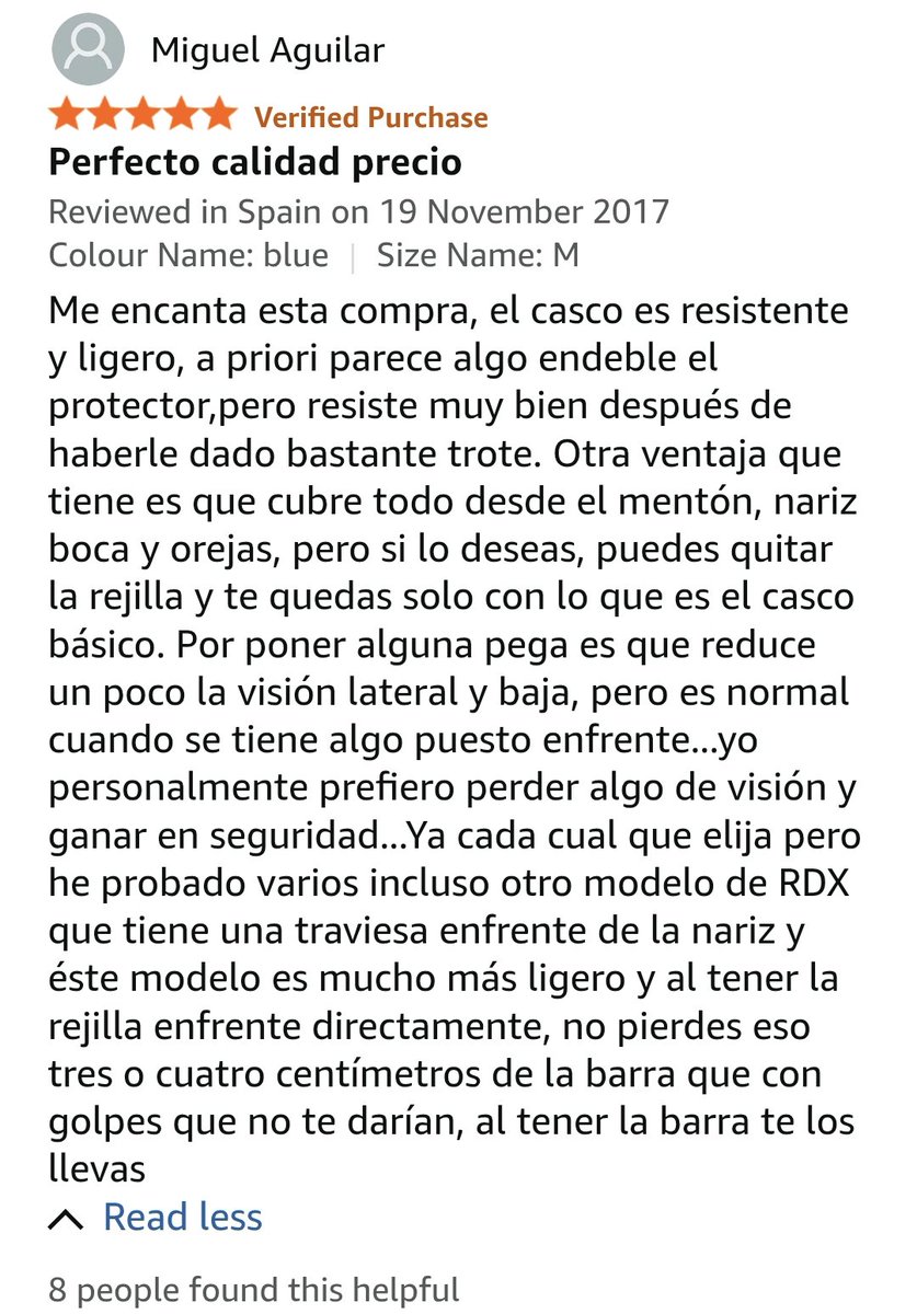 92ghast_tears's tweet photo. realmente ya no me queda más que una profunda tristeza por lo que le han hecho a rivers.

cómo pueden seguir defendiendo el uso de ese casco cuando existen tantas reseñas como esta en el internet? (traducciones en el alt text) https://t.co/3cPuomYhbk