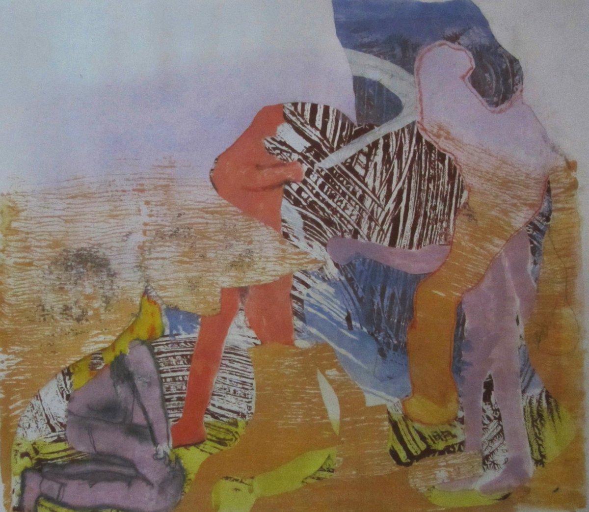 hobothumb's tweet photo. otwrn: 2 collage/drawings done with acrylic, pencil and ink on paper and board, 17x14"&amp; 8x12" https://t.co/Y5foVOlnID