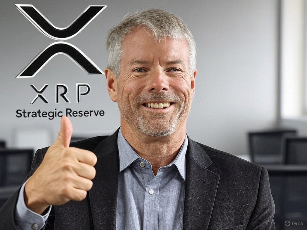 Monic_AndersonQ's tweet photo. #BREAKING 🚨

Michael Saylor has given 👍 for $XRP Strategic Reserve 🚀🔥🔥

He realizes going against $XRP is going agains Trump and he’ll end up with #Bitcoin being removed from the reserve and losing all the money invested in #Bitcoin 

$XRP HOLDERS WE ARE THE WINNERS! Hit ❤️ https://t.co/7xpokFvIwz