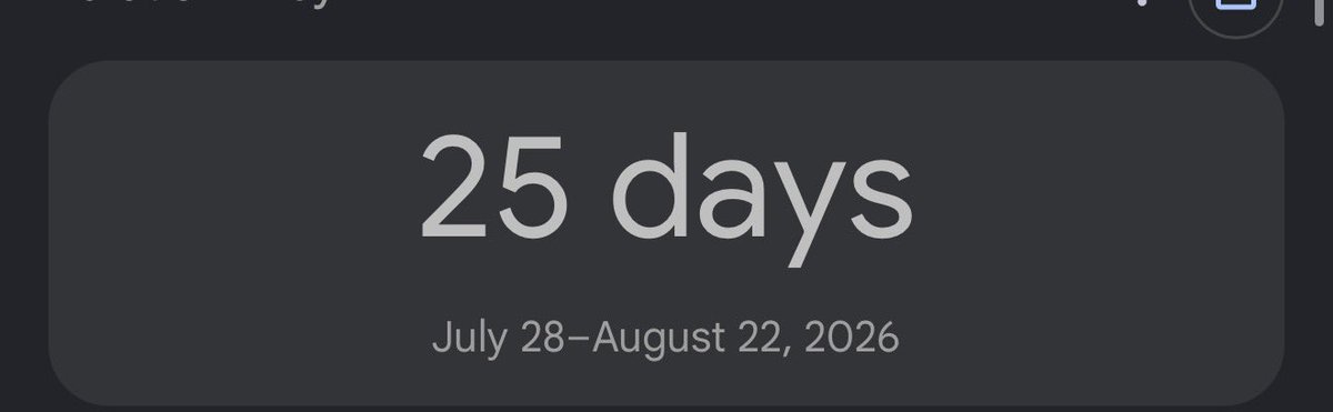 yayer_nayer's tweet photo. i see bts in 25 days???? https://t.co/uBBssYoZSM