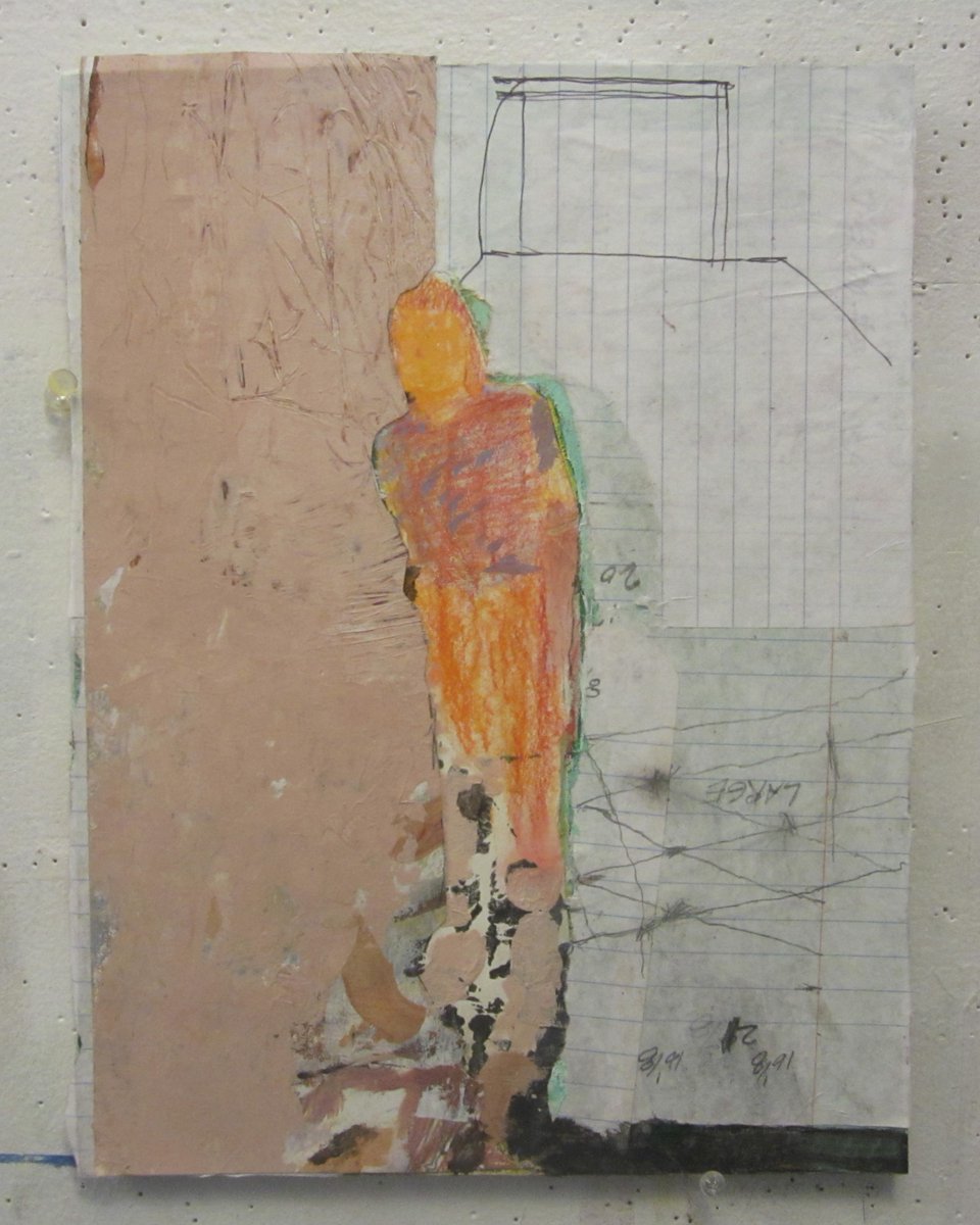 hobothumb's tweet photo. otwrn: 2 collage/drawings done with acrylic, pencil and ink on paper and board, 17x14"&amp; 8x12" https://t.co/Y5foVOlnID