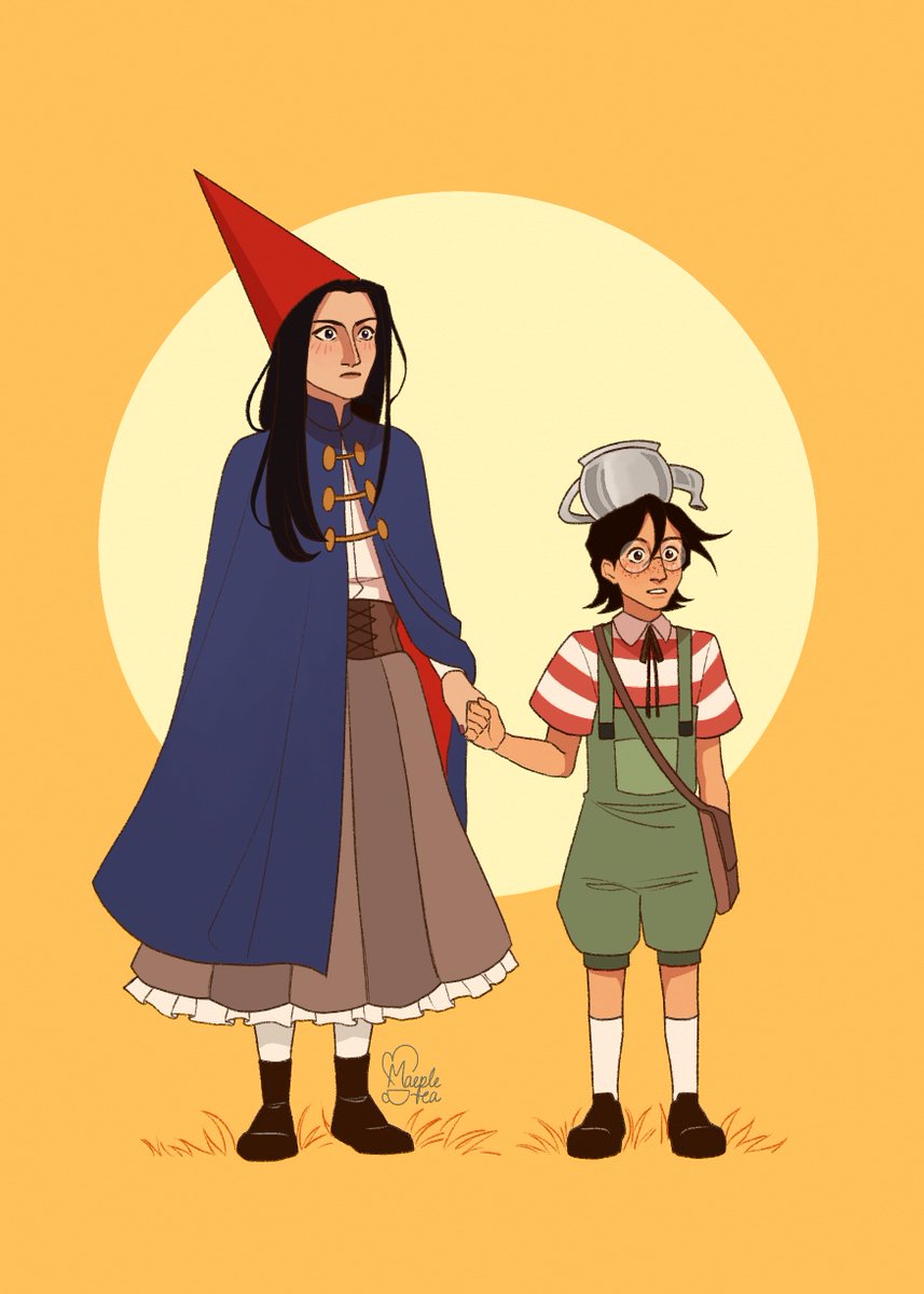 MaepleTea's tweet photo. OTGW Leo and Pepito!
#qsmpfanart #leonardafanart https://t.co/yu4HaluLe3
