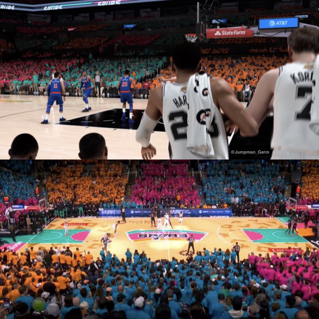 Jumpman_Germ's tweet photo. 2K added the Spurs Fiesta Theme in #NBA2K27 https://t.co/iUhIGmOMQl