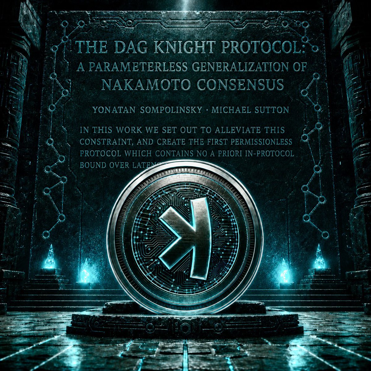 Kaspa_CAP's tweet photo. Kaspa’s future cannot be reduced to the phrase “a fast payment currency.”

Autonomous payments between AI agents.
Second-by-second payments for APIs, GPUs, data, and storage.
Energy markets where solar systems, batteries, and EVs autonomously buy and sell electricity.
RWAs such as real estate, government bonds, gold, intellectual property, and power-generation infrastructure.
Stablecoins, DEXs, lending, insurance, and cross-border payments.
Gaming assets and automated distribution of music royalties.
Machine-to-machine payments across logistics, IoT, robotics, drones, and autonomous vehicles.
And a universal value-transfer layer capable of withstanding disasters and network partitions.

Kaspa has the potential to bring all of this together on the same L1.

The security, fairness, and decentralization of PoW—principles proven by Bitcoin.
The parallel processing and real-time performance of BlockDAG.
The UTXO model.
L1 programmability through Toccata.
And beyond that, DAGKnight.

Traditional blockchains have always sacrificed one quality to gain another.

Secure, but slow.
Fast, but centralized.
Programmable, but dependent on concentrated capital or a limited set of validators.

Kaspa is not aiming for another compromise between these trade-offs.

It aims to preserve the security of PoW while achieving the speed and programmability associated with—and potentially beyond—PoS chains.

If DAGKnight is implemented according to its design goals, and Kaspa gains stablecoins, liquidity, developers, applications, and excellent UX, then based purely on technical architecture, it may be difficult to identify a clear competitor.

Of course, superior technology does not guarantee adoption.

Kaspa’s greatest remaining opponent is not another chain.

It is adoption itself.

Awareness.
Developers.
Liquidity.
Regulatory integration.
UX.

These are the barriers Kaspa must overcome.

So I will not say that anyone who chooses not to adopt Kaspa is foolish.

But if DAGKnight becomes a reality and people continue to dismiss Kaspa as merely another PoW coin—without seriously examining the technology—

that may prove to be one of the greatest oversights in evaluating the future of money.

Kaspa’s final form is neither simply digital gold nor merely a fast payment currency.

It is a real-time PoW economy in which people, businesses, nations, AI, machines, energy, and real-world assets can exchange value on the same timeline.

In the future, KAS may not be a currency we consciously choose to use.

It may become the foundational asset of digital society—used quietly beneath the surface whenever the world moves.

We see that future.