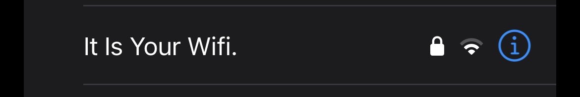 cassettedude's tweet photo. the wifi that reads like deltarune dialogue https://t.co/33KSWXV3yD