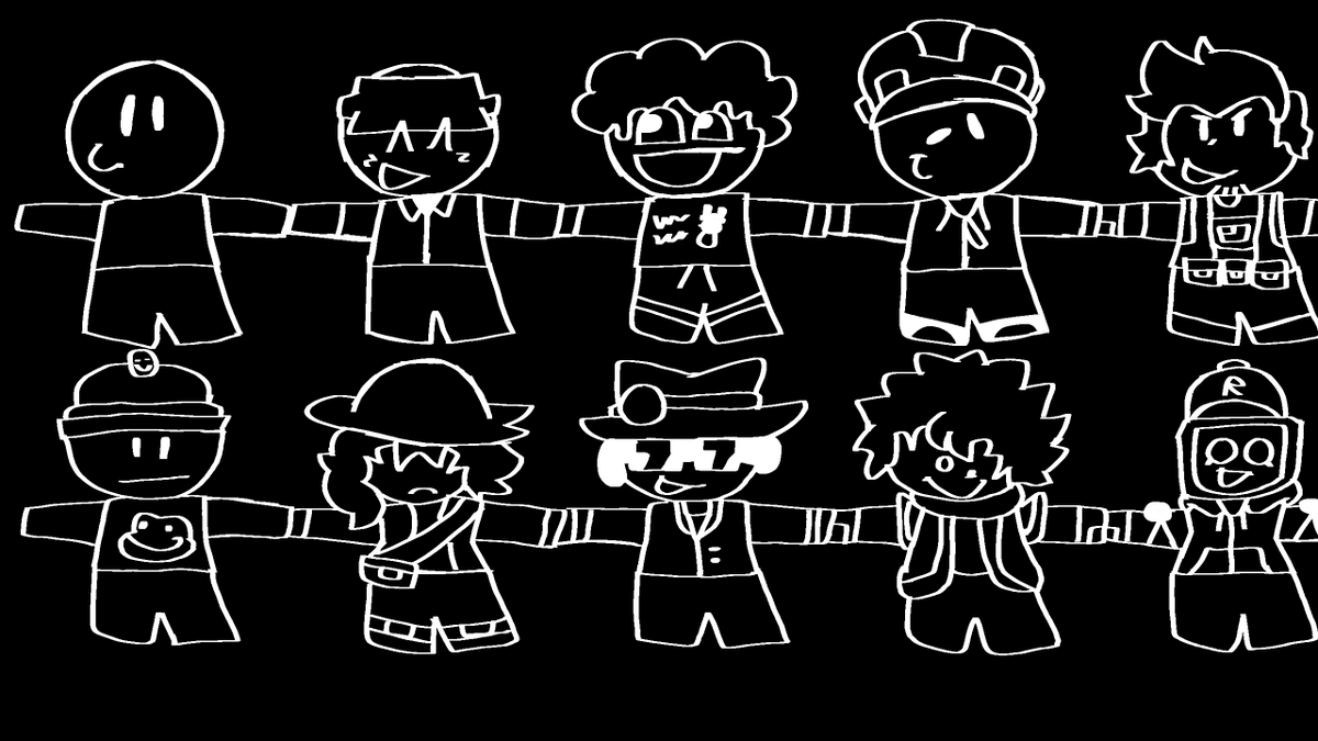 SawnicFan2001's tweet photo. #ForsakenLoadingContest heres my cute loading screen (and colored version) i think it would fit in the game :P https://t.co/7aW7EujyG0
