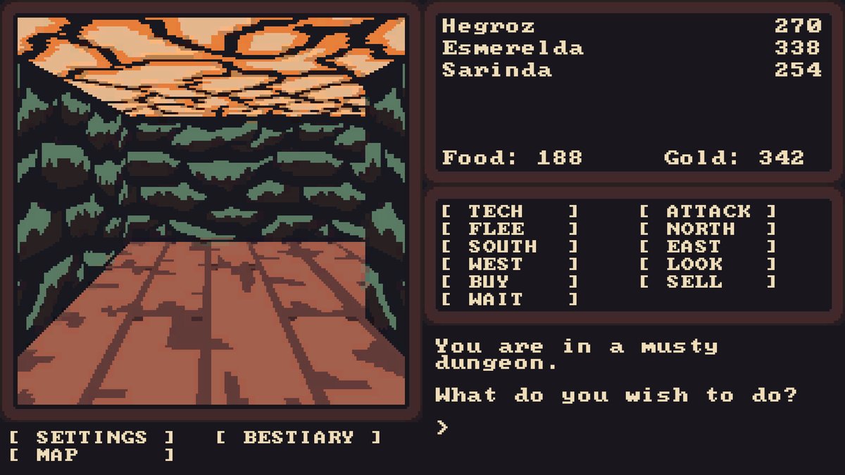 Indie_FreaksJP's tweet photo. かつてウルティマに魅了されたゲーマーへ捧ぐ、オールドスクールRPG『Contract Terminated』

敵対的な惑星に取り残された傭兵団を指揮し、生き延びよう。食料の概念があったり、見下ろし型地上マップと、主観視点の3Dダンジョンが存在したり、ターン制戦術戦闘だったりと、かなりウルティマ。 https://t.co/ICtEbGJVox