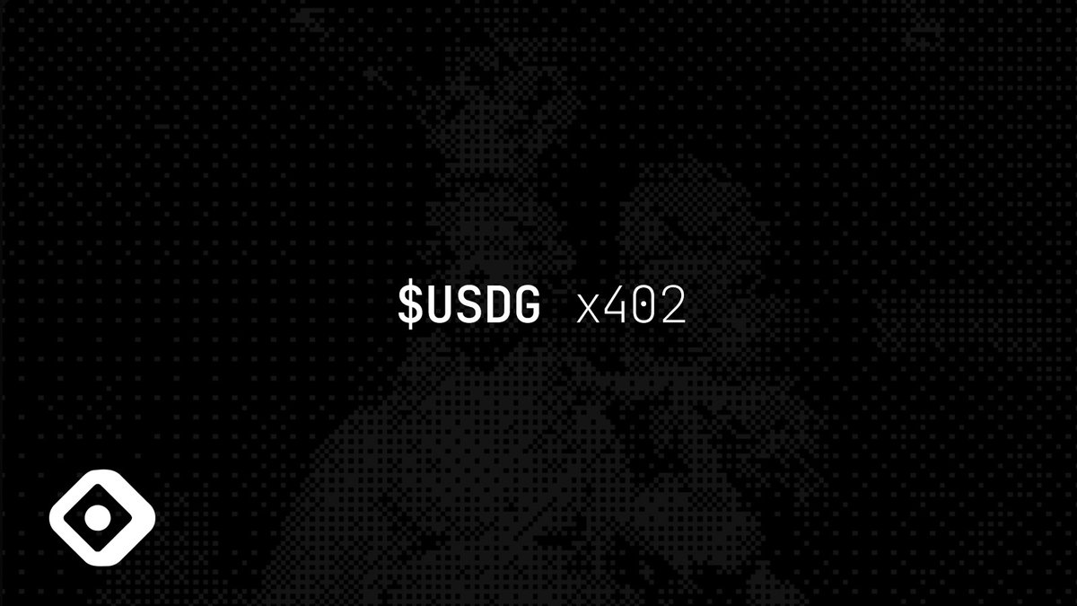 DiceProtocolRH's tweet photo. Next upgrade: $USDG + x402 integration is planned within the week.

Docs, SDK, and npm will be updated.

This unlocks programmable payments for AI agents on Dice. https://t.co/CRLIMqLftQ
