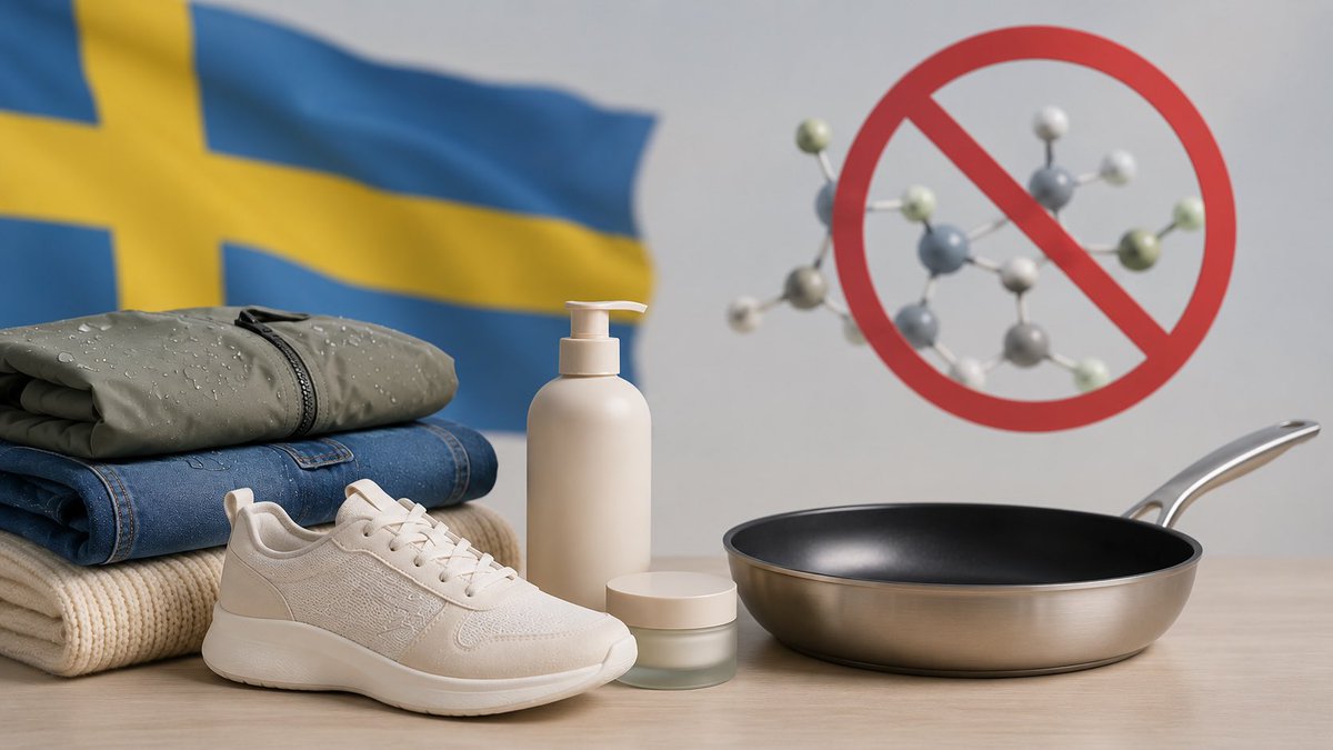 Vazquezo's tweet photo. Sweden moves to ban PFAS in consumer products from 2028 https://t.co/KBJgPF5xk8 https://t.co/QPohvYd1t9
