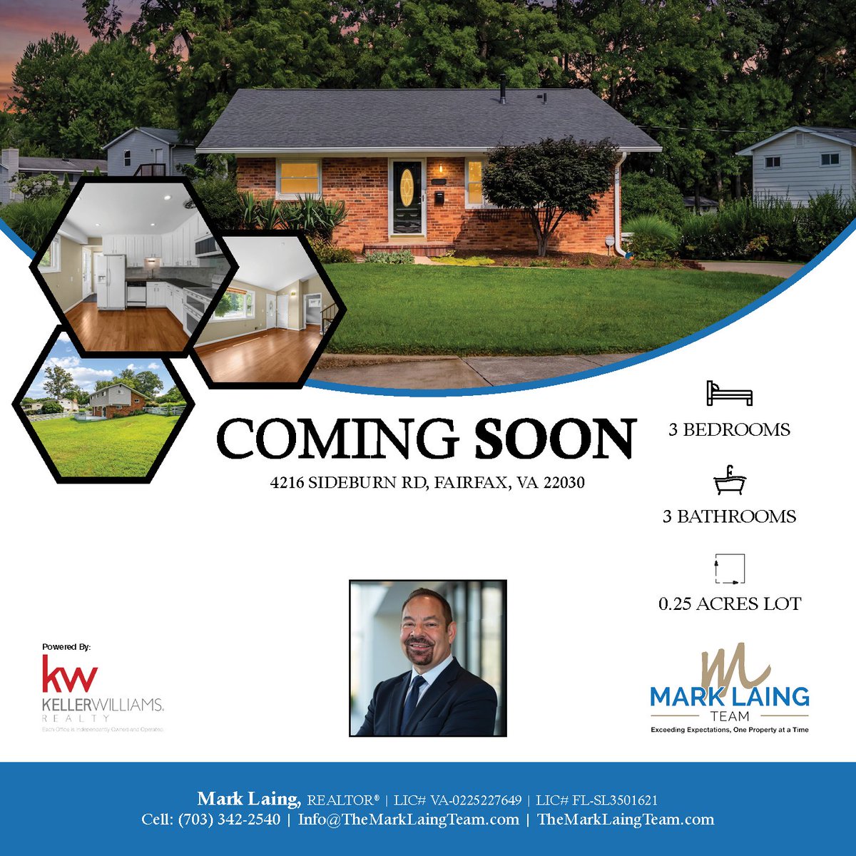 mlaing2017's tweet photo. Coming Soon in Fairfax! You won’t want to miss this great property!

Contact us at (703) 342-2540 or visit https://t.co/4L5nU6pVm7 for details. https://t.co/f87htrPlCi