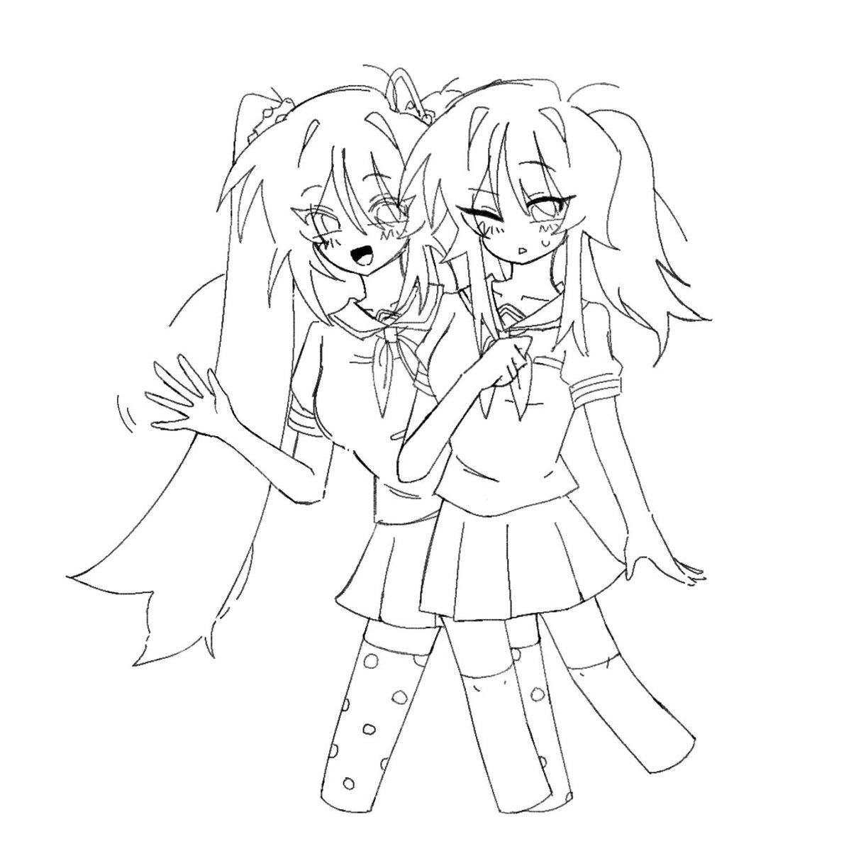 sos3w's tweet photo. 오사나&amp;아야노🫶
#얀시뮬 #얀데레시뮬레이터
#osana #ayano https://t.co/9SsTrDhQPk