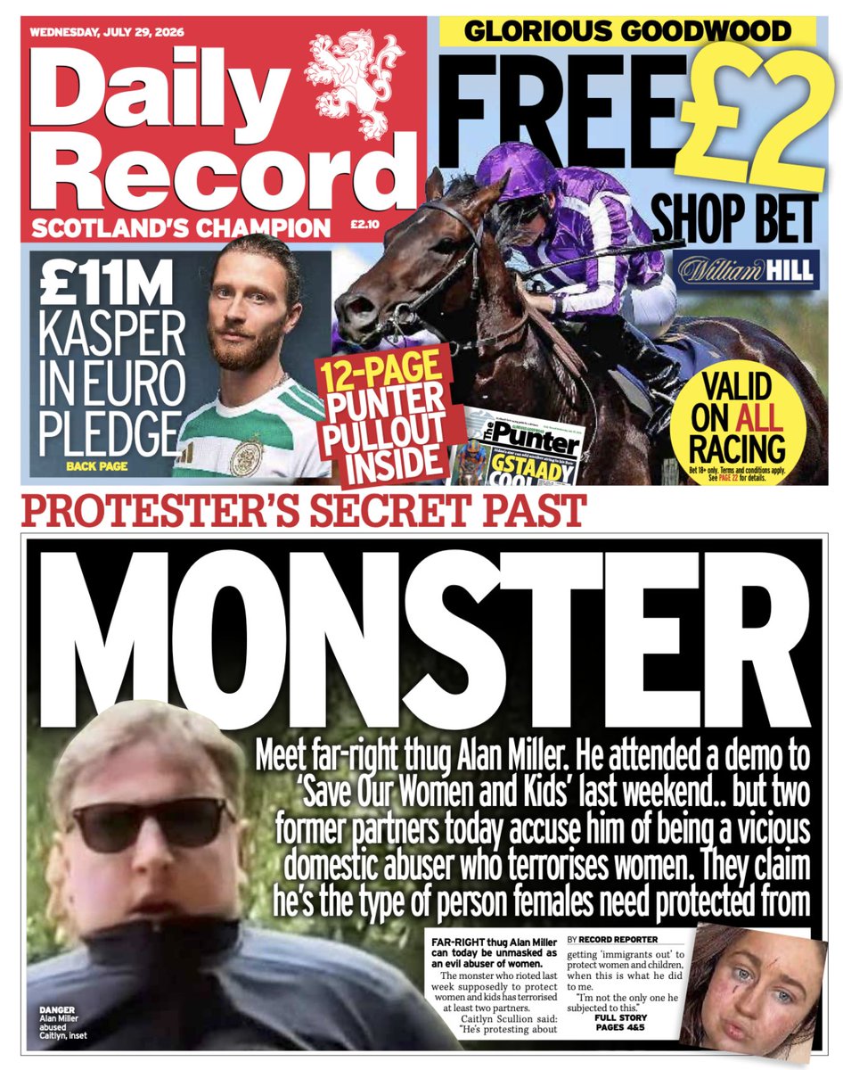 The Daily Record tweet media