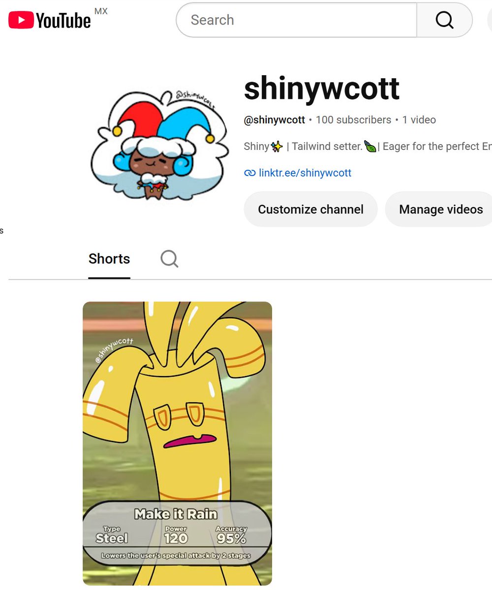 Shinywcott's tweet photo. That's right encorers, I now have a Youtube Channel! :0✨✨✨ https://t.co/PShPvWoXGM