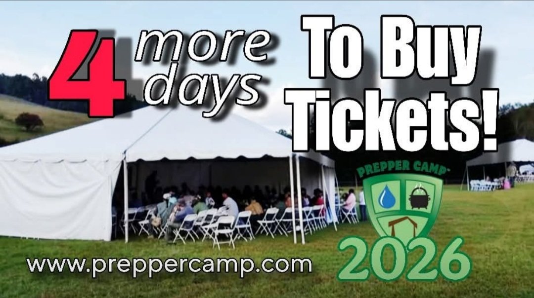 PrepperCamp tweet picture