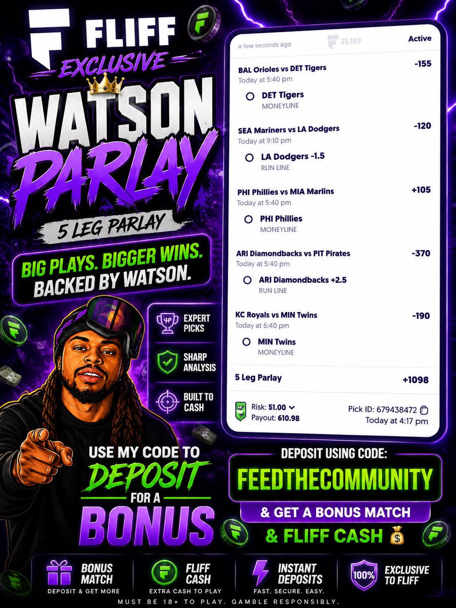 FollowOfficial's tweet photo. Download @fliff and use “FEEDTHECOMMUNITY”  for a instant deposit bonus $ 

👇 #FREE SLIP BLESS DA TIMELINE 🤫 https://t.co/BdjpBoab4O