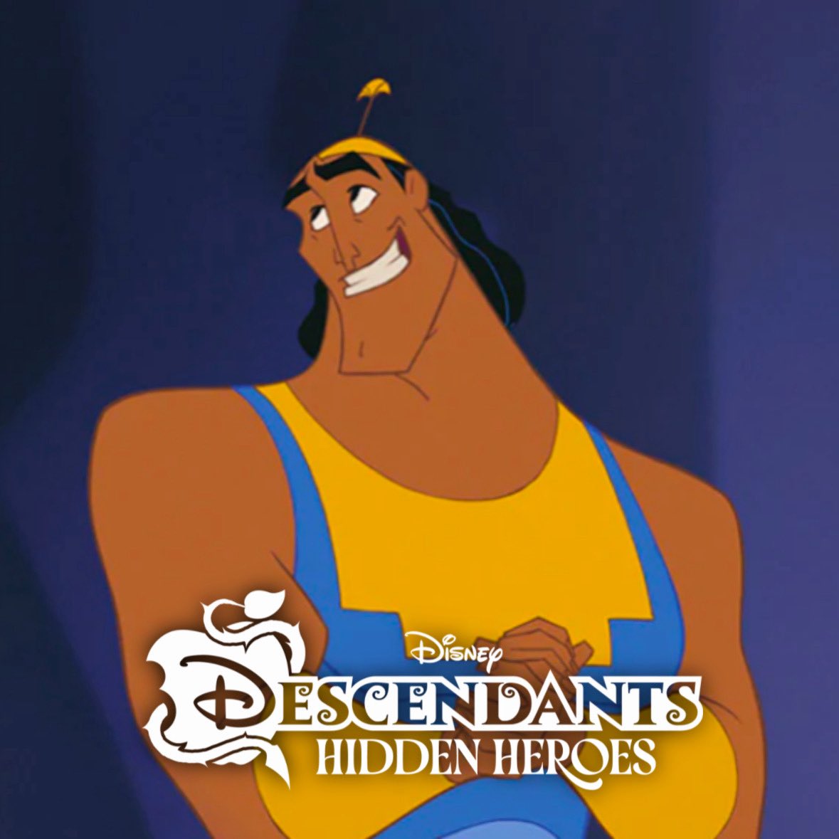 descendantstrr's tweet photo. 🚨 EXCLUSIVE: KJ, the lead of Descendants: Hidden Heroes is the son of Kronk (The Emperor's New Groove) https://t.co/Mp76KRYEZ6