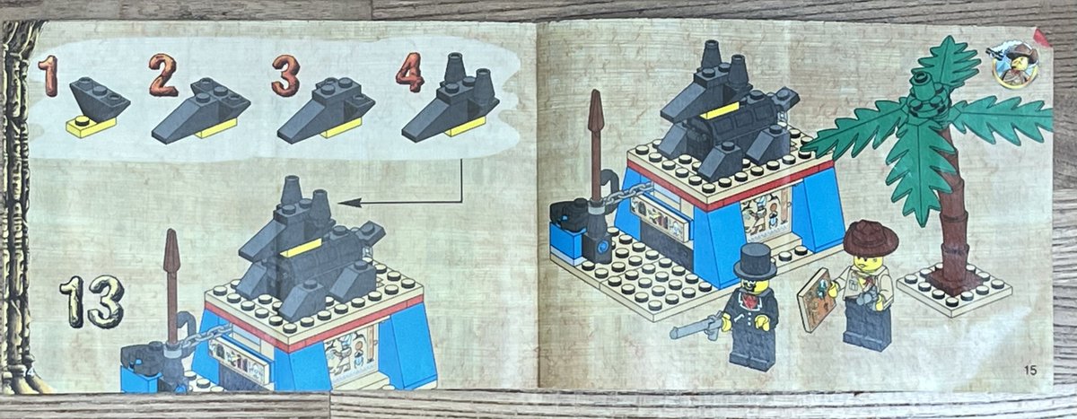 legoworks's tweet photo. 今日の棚卸しは世界の冒険シリーズ5938「アヌビスの秘宝」(1998年)。
シャープなイケメン顔のアヌビスが
いい感じです👍シンプルなてこの原理で開閉するチェーンの仕掛けも楽しい😚
#lego https://t.co/YEmFhWKGSN
