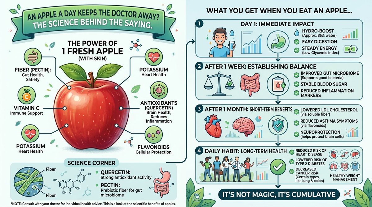 findandshare5's tweet photo. Do not underestimate the POWER of an APPLE a day
#nolimits #nolimitt https://t.co/8GeABkrZZf