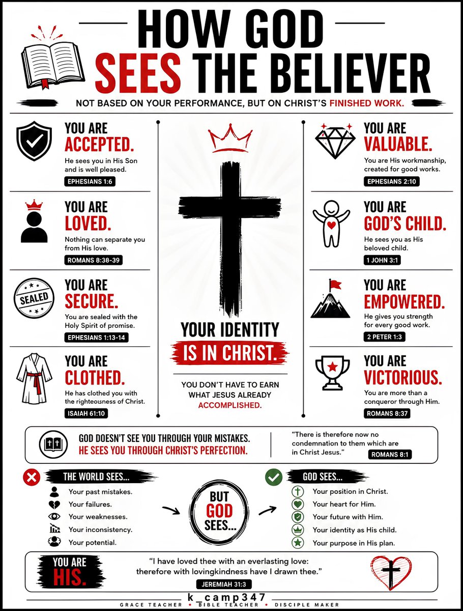 HisBloodSaves's tweet photo. Our God is a loving Father!

“And we have known and believed the love that God hath to us. God is love; and he that dwelleth in love dwelleth in God, and God in him.” 1 John 4:16

JESUS did all this for you!
It’s Great News! Believe to receive. https://t.co/PURxC4DXac