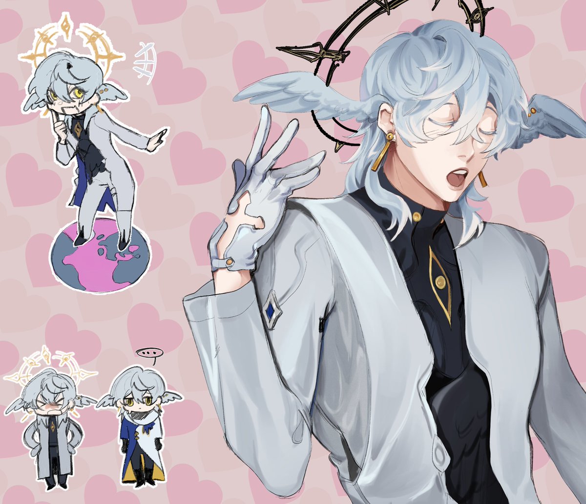 centipedeluciel's tweet photo. don't you know the world is his? that's why you should give him more screen time #SundayHSR (wonweek mostly but y'know) https://t.co/ur5NZP213V