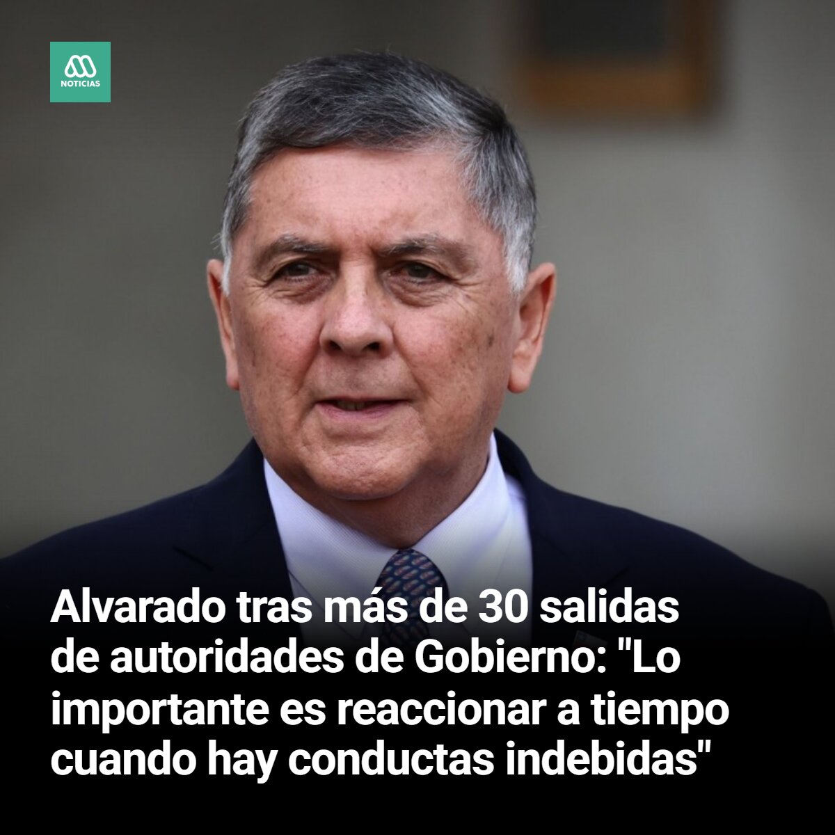 meganoticiascl's tweet photo. El Gobierno defendió su actuar y aseguró que seguirá removiendo a quienes incurran en conductas incompatibles con la función pública. https://t.co/IwifT3rVgO