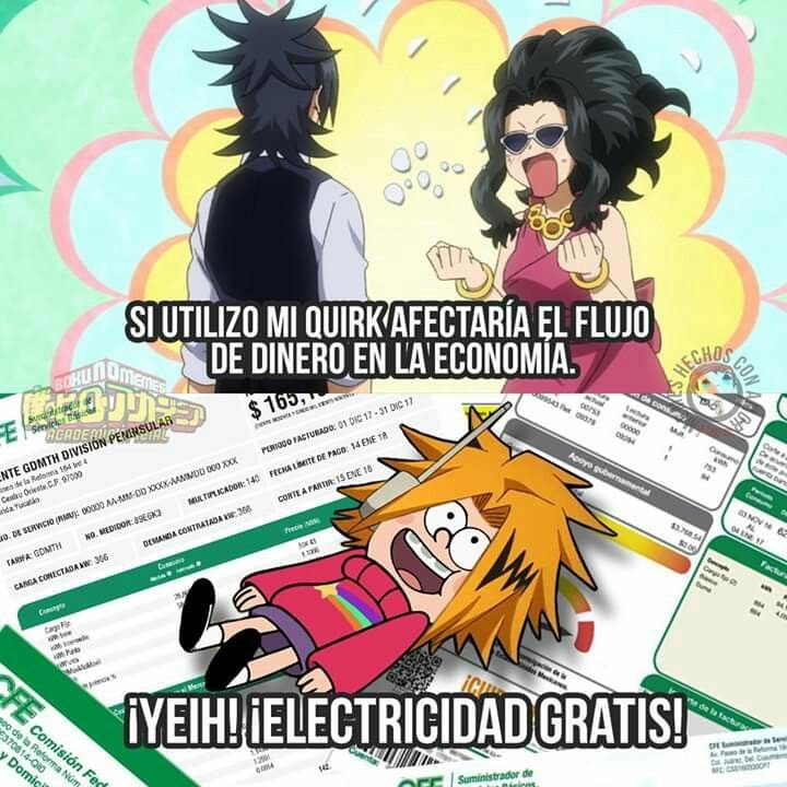 HeroofChainsaws's tweet photo. Lo gracioso es que directamente usan a Kaminari de cargador https://t.co/KbWB89BGSn