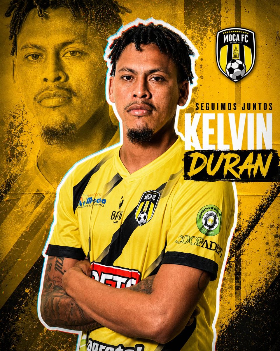 mocafcc's tweet photo. 🛡️ ¡SEGUIMOS EN FAMILIA!
Nuestro defensa central Kelvin Durán ha decidido renovar su vínculo con el club y continuará defendiendo con orgullo los colores del #aurinegro.
Su entrega, compromiso y liderazgo seguirán siendo parte de este proyecto.💪⚽
#mocafc #ldf2026 https://t.co/vuv3ceDu1q