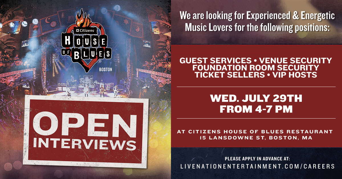 Citizens House of Blues Boston tweet media