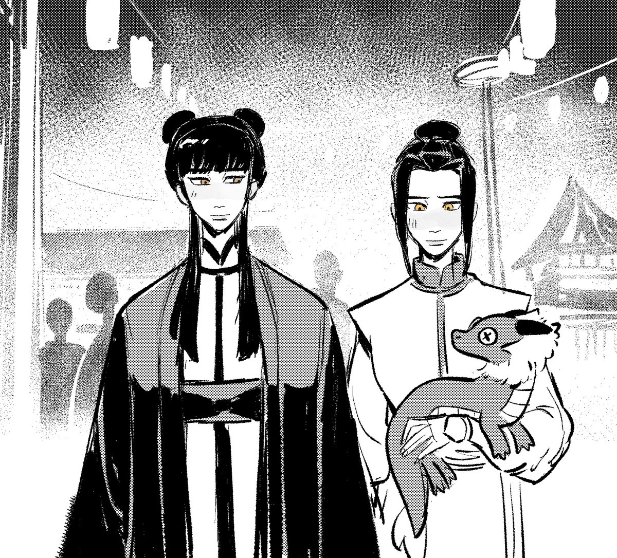 DailyMaizula's tweet photo. MAIZULA NATION WAKE UP WE'VE BEEN BLESSED BY FANFIC😳KNEELING TO THE WRITERS ❤️‍🔥little sketch  based on Day 1 of DarkLight1506's fic linked below! (will try to do a little sketch for the other 2 fics posted in the collection as well! 💗)
#maizulaweek2026

https://t.co/ss1piNPFD8 https://t.co/8wjDMWhkTc