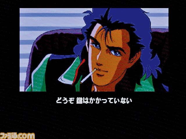 famitsu's tweet photo. 【今日は何の日？】
1994年7月29日PC『ポリスノーツ』が発売。今年で32周年
https://t.co/i2kCHvcUpS

小島秀夫監督作品。映画的な演出で魅せるSFハードボイルドアドベンチャーの傑作。作り込みの細かさやアニメーションの高いクオリティーが魅力だった。
※画像はプレイステーション版のものです。 https://t.co/7TvbTzxHpW