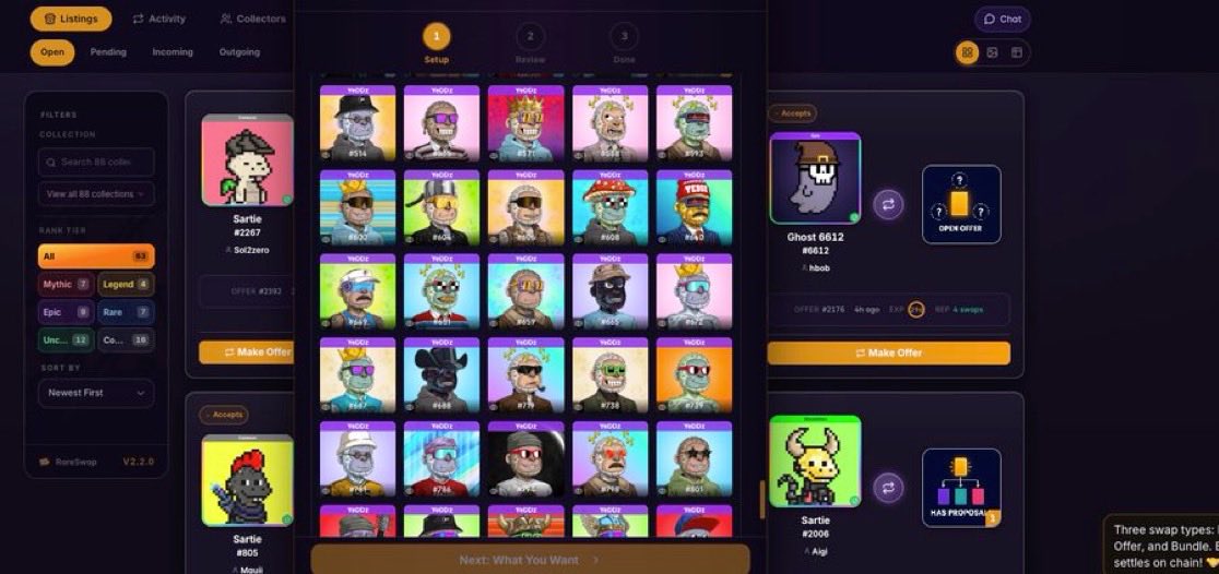 TheYeDDz's tweet photo. YeDDz Are Live On @RareSwapEx 🔄

This Is The First Peer-Peer Marketplace To Trade Your YeDDz Collectables 👣

Only on $HBAR 🫡 https://t.co/lLdSc8c6t8