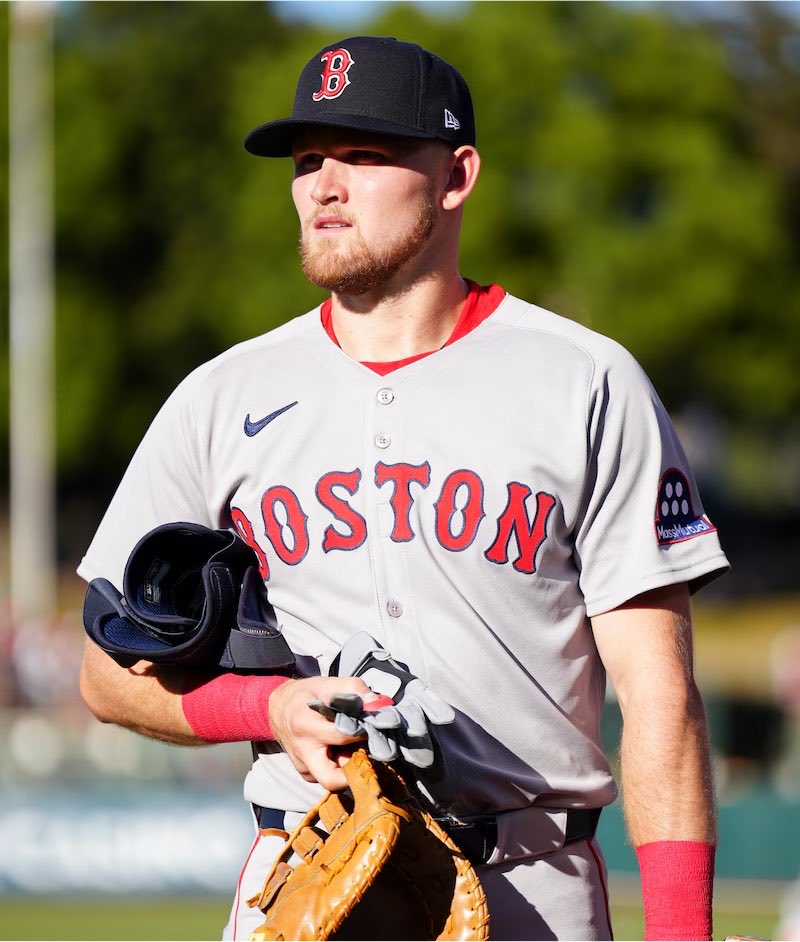BOSSportsGordo's tweet photo. Further update: Curtis Mead has a broken wrist, according to @tommycassell44.

The Red Sox said x-rays were negative. Instead, Mead now looks like he will miss significant time. https://t.co/Hjtkus2Vyh