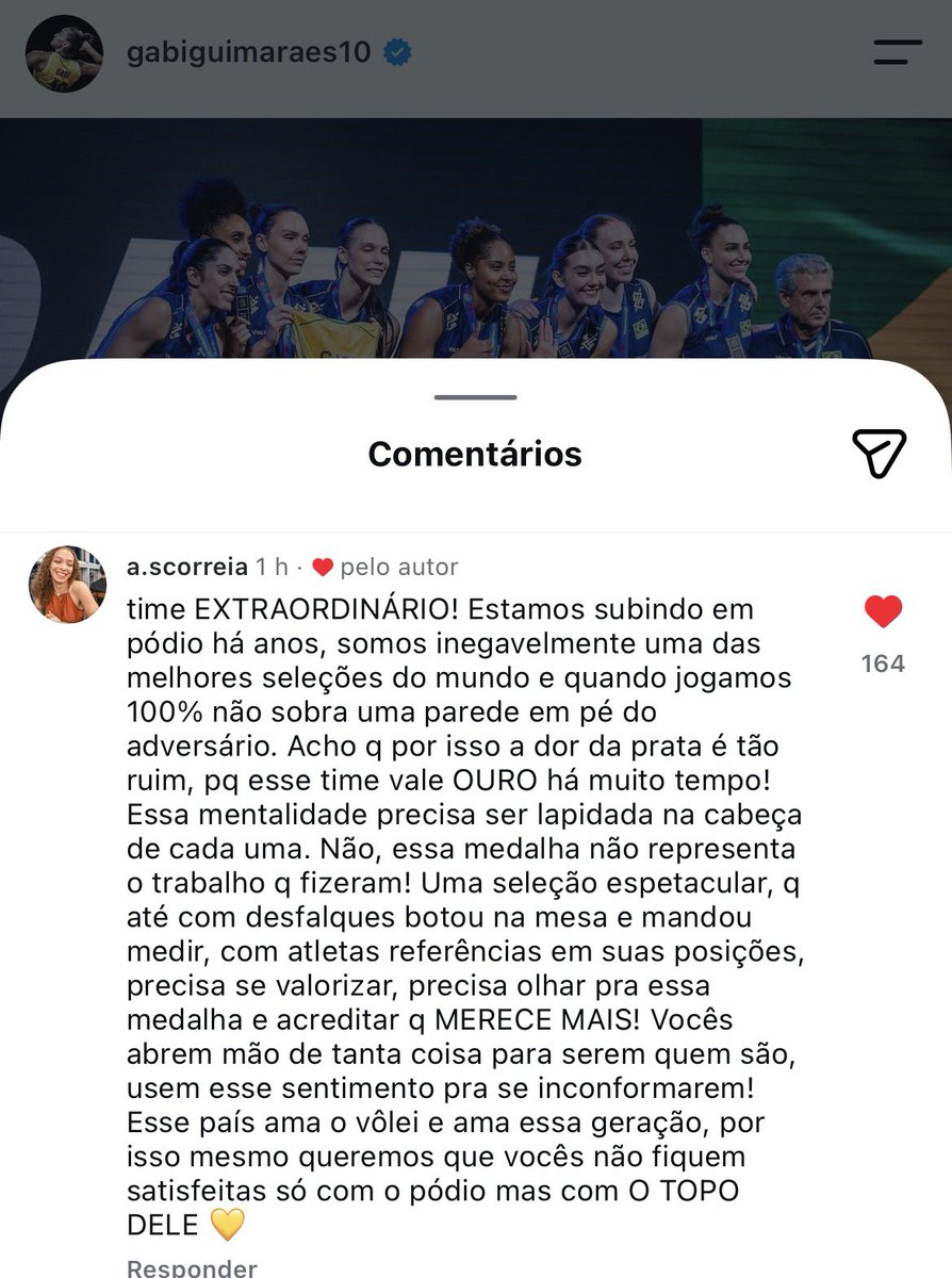 rayecunt's tweet photo. CAPITÃ GABI GUIMARÃES MANDOU AVISAR https://t.co/m1J5za69sf