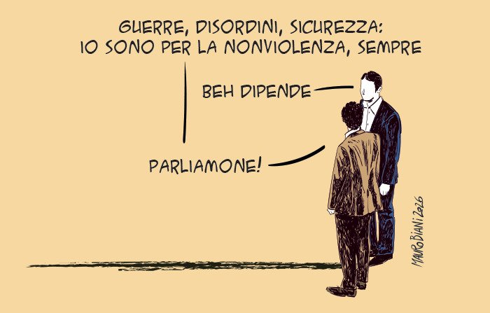nonsonpago1's tweet photo. #Guerre, #disordini, #sicurezza :
Io sono per non la #nonviolenza, #sempre
Beh dipende
#Parliamone !
Immenso Mauro, grazie.โค๏ธ
#Biani !๐
Un'altra #difesa รจ #possibile.
https://t.co/hHr2m1ezmC !โฃ๏ธ
@maurobiani
@repubblica https://t.co/JGxdPuhuZq