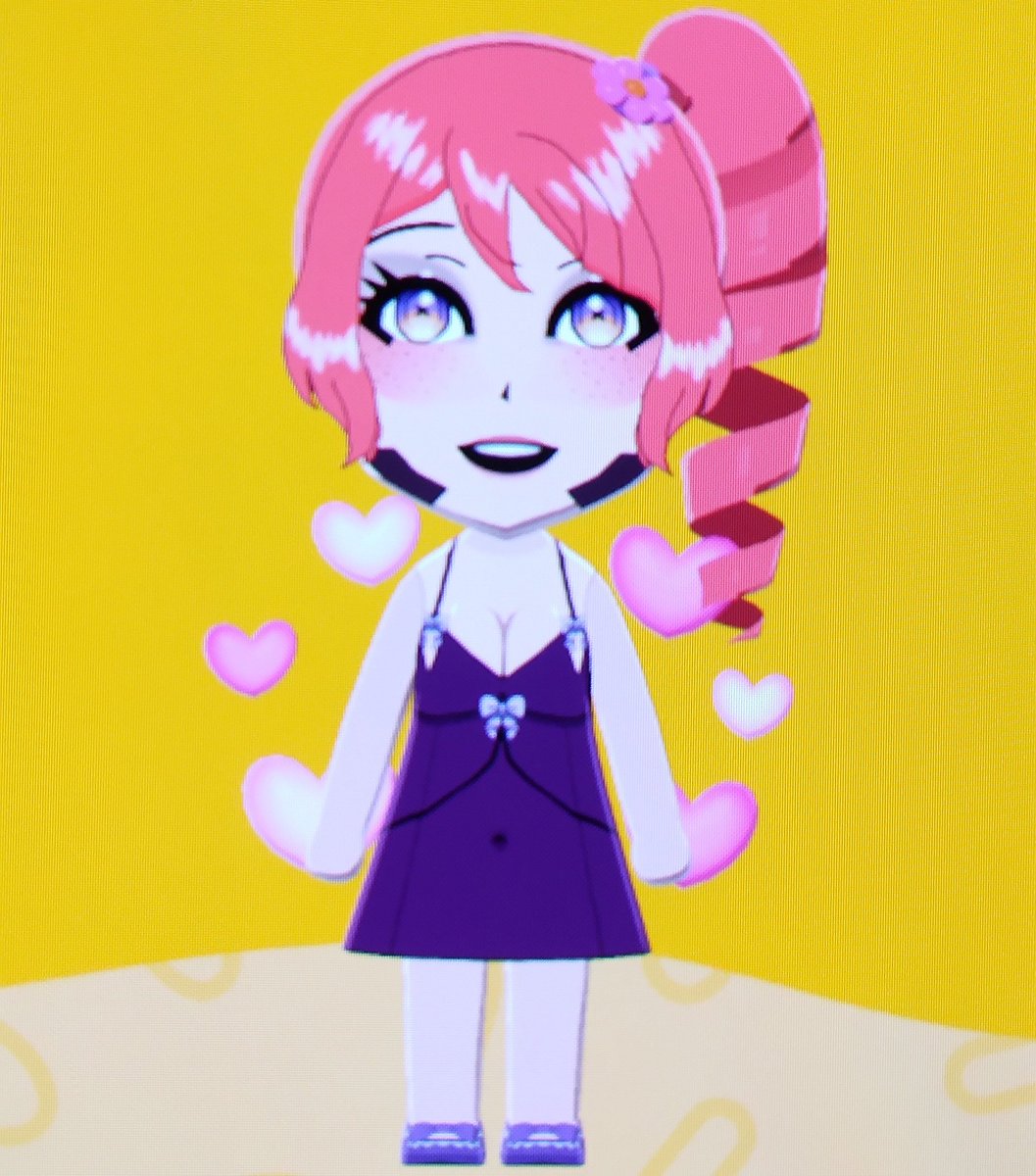PourcySeth99's tweet photo. Finished @MaraVespidae Mii &amp; Outfit in Tomodachi Life Living the Dream. #DrawMaraAra 🎀🐝💜 https://t.co/6y961AnPfu