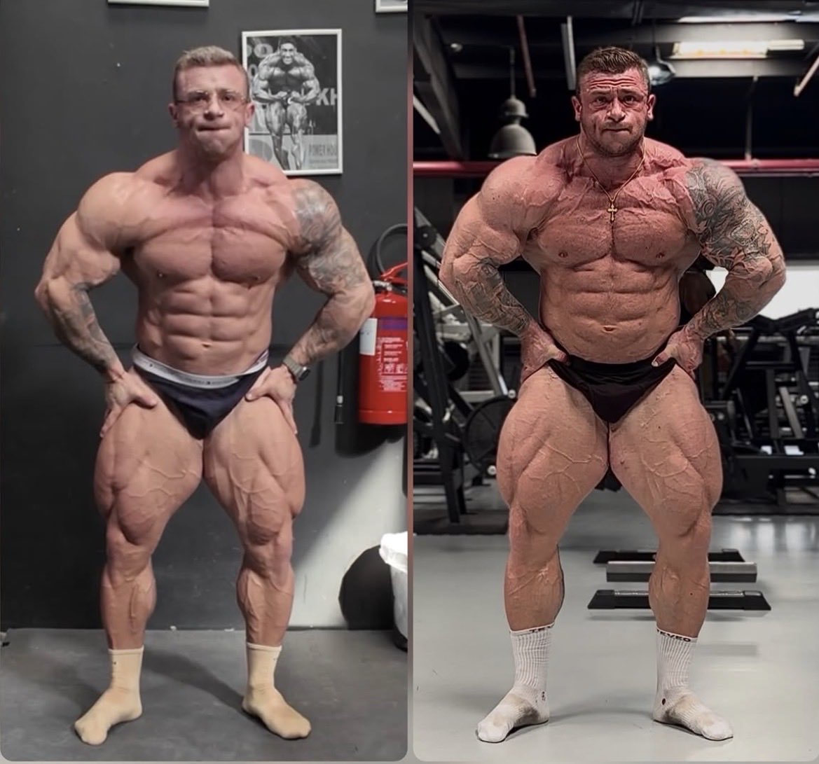 BBSchizo777's tweet photo. 1 year up for Patryk Galimski. Fun fact, he first touched a weight just 3 years ago. https://t.co/5D4Zi1WRp1